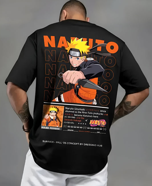 Naruto Uzumaki Oversized T-Shirt